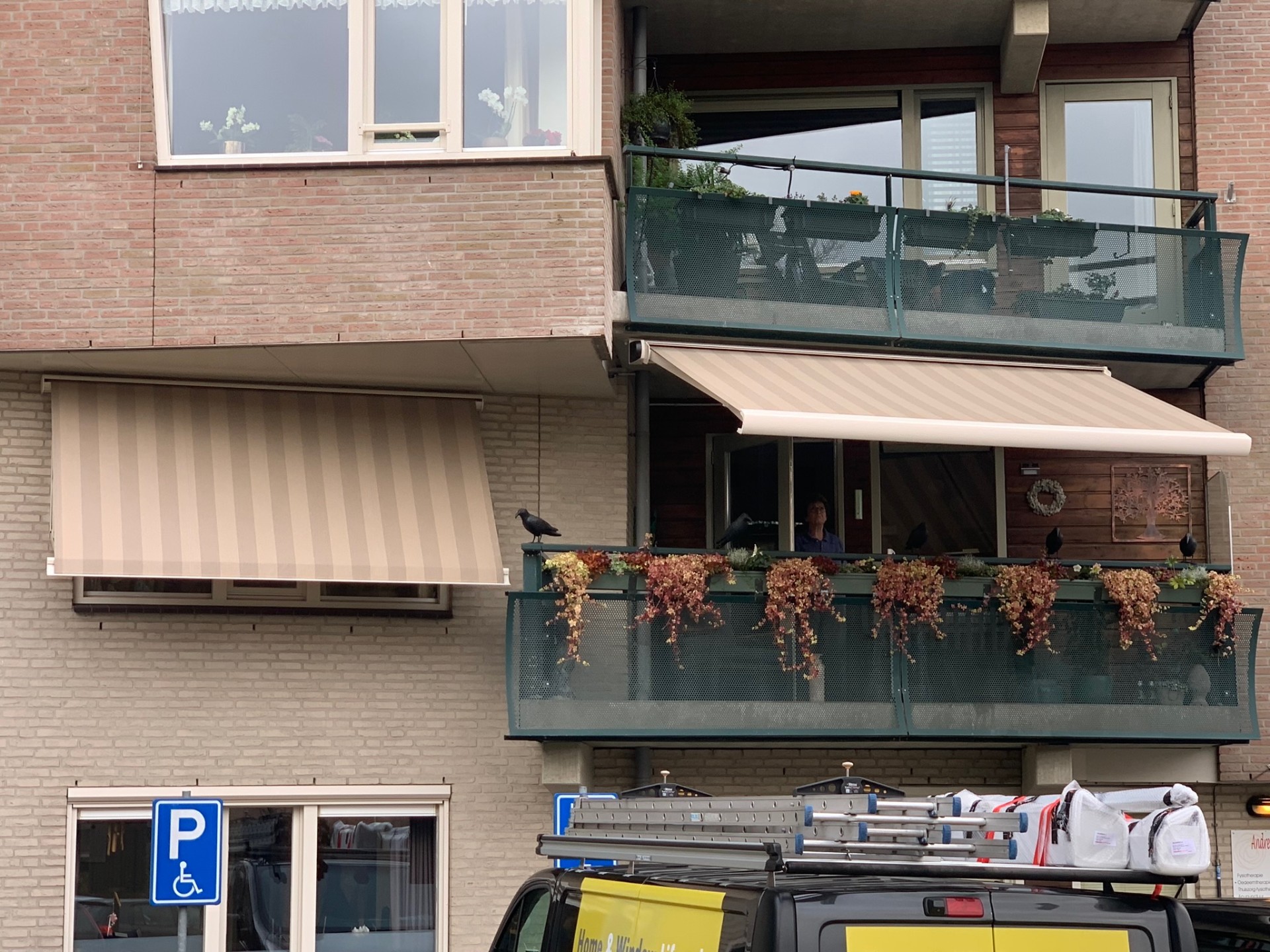 Knikarmschermen
